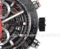 Tag Heuer Calibre Heuer 01 Chrono XF 1:1 Best Edition SS Case Ceramic Bezel SS Strap A1887