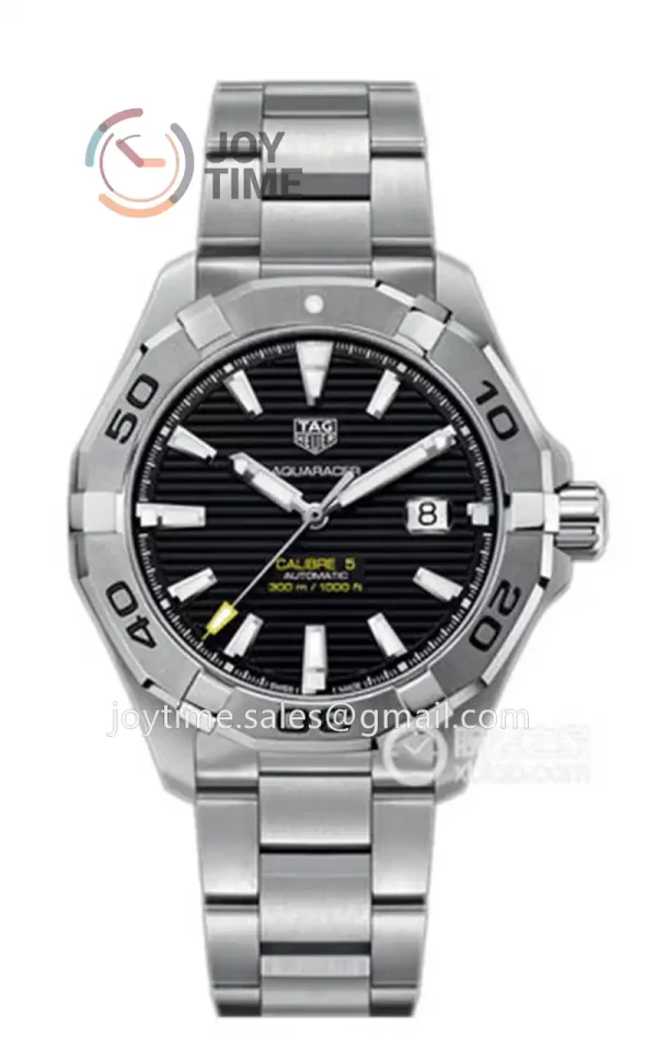 Tag Heuer Aquaracer Calibre5  1:1 Best Edition 43mm SS Case SS Strap SW200 Full Set