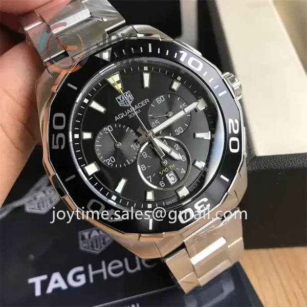 Tag Heuer Aquaracer 1:1 Best Edition 43mm SS Case SS Strap Quartz Full Set