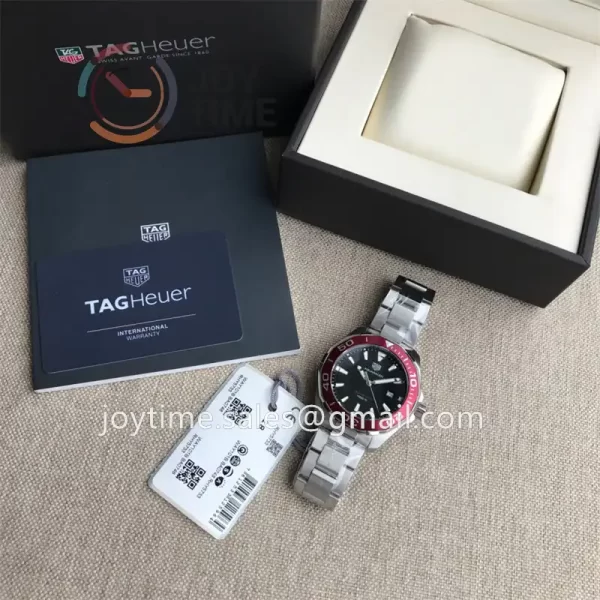 Tag Heuer Aquaracer 1:1 Best Edition 43mm SS Case SS Strap Quartz Full Set