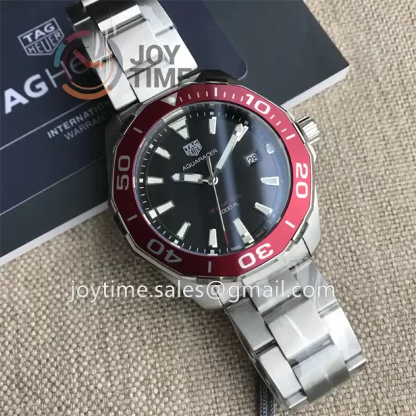 Tag Heuer Aquaracer 1:1 Best Edition 43mm SS Case SS Strap Quartz Full Set