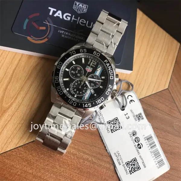 Tag Heuer Formula1 1:1 Best Edition 43mm SS Case SS Strap Quartz Full Set