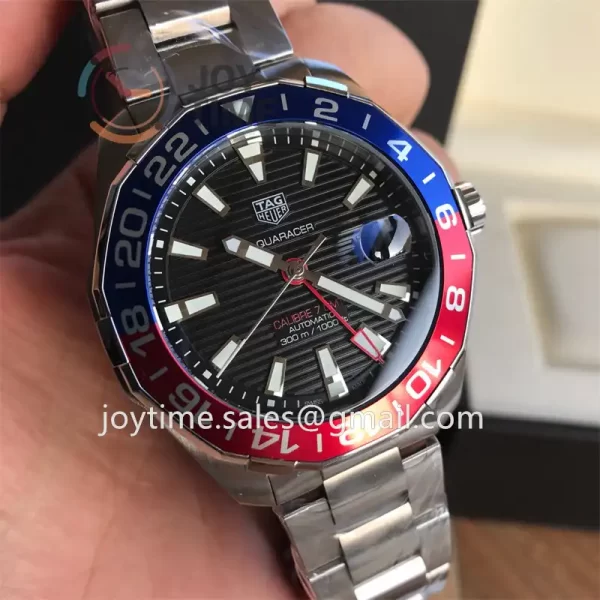 Tag Heuer Aquaracer Calibre5  1:1 Best Edition 43mm SS Case SS Strap ETA2893 Full Set