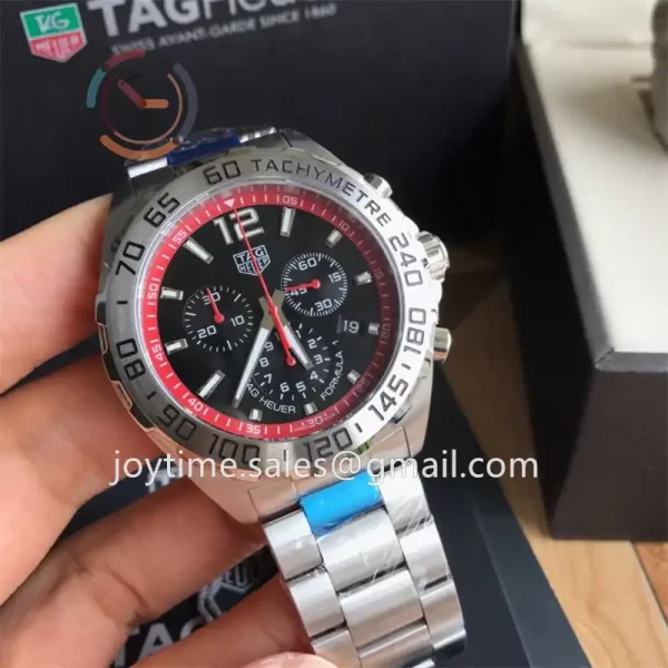 Tag Heuer Formula1 1:1 Best Edition 43mm SS Case SS Strap Quartz Full Set