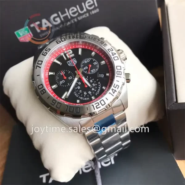 Tag Heuer Formula1 1:1 Best Edition 43mm SS Case SS Strap Quartz Full Set