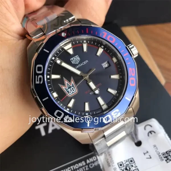 Tag Heuer Aquaracer Calibre5  1:1 Best Edition 43mm SS Case SS Strap Quartz Full Set