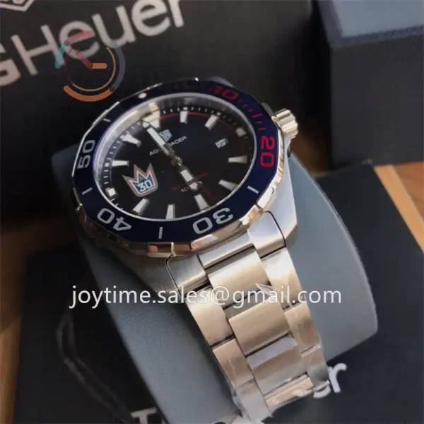 Tag Heuer Aquaracer Calibre5  1:1 Best Edition 43mm SS Case SS Strap Quartz Full Set