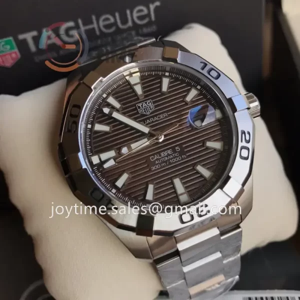 Tag Heuer Aquaracer Calibre5  1:1 Best Edition 43mm SS Case SS Strap SW200 Full Set