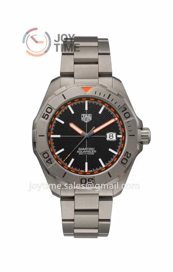 Tag Heuer Aquaracer Calibre5  1:1 Best Edition 43mm Titanium Case & Strap SW200 Full Set