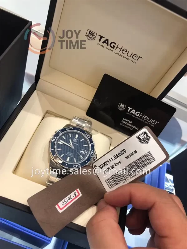Tag Heuer Aquaracer Calibre5  1:1 Best Edition 41mm SS Case SS Strap SW200 Full Set