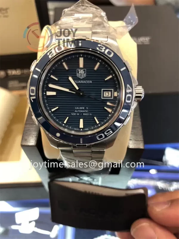 Tag Heuer Aquaracer Calibre5  1:1 Best Edition 41mm SS Case SS Strap SW200 Full Set