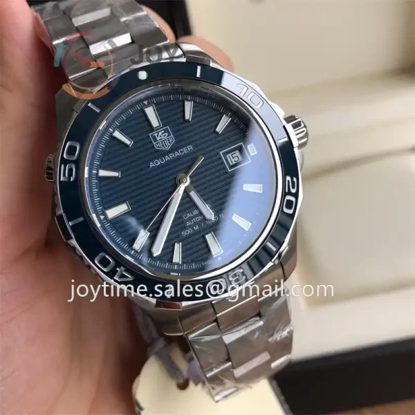 Tag Heuer Aquaracer Calibre5  1:1 Best Edition 41mm SS Case SS Strap SW200 Full Set