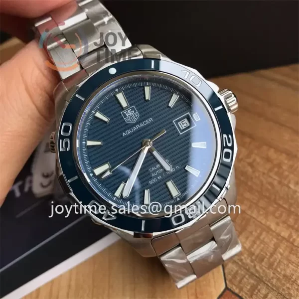 Tag Heuer Aquaracer Calibre5  1:1 Best Edition 41mm SS Case SS Strap SW200 Full Set