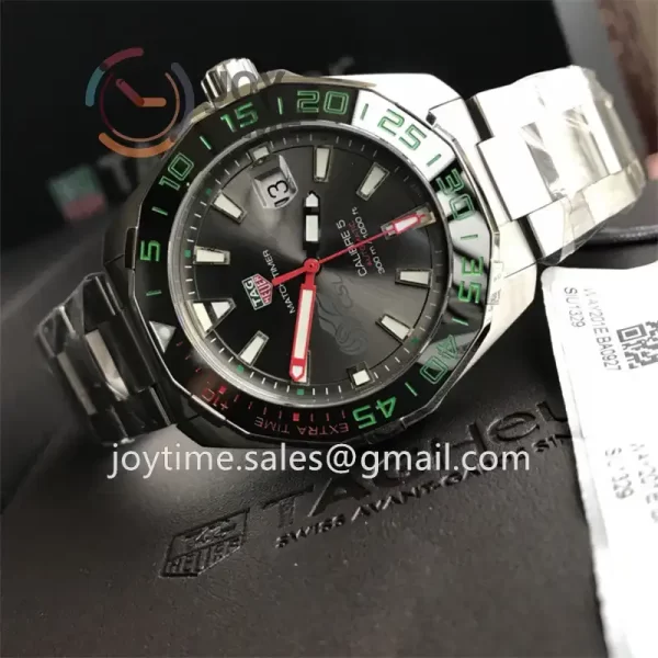 Tag Heuer Aquaracer Calibre5  1:1 Best Edition 43mm SS Case SS Strap SW200 Full Set