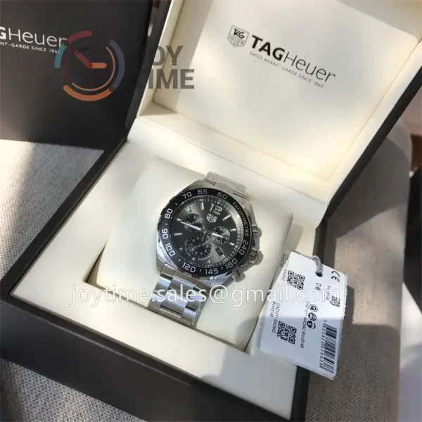 Tag Heuer Formula1 1:1 Best Edition 43mm SS Case SS Strap Quartz Full Set