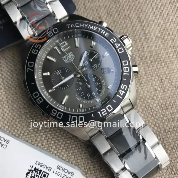 Tag Heuer Formula1 1:1 Best Edition 43mm SS Case SS Strap Quartz Full Set