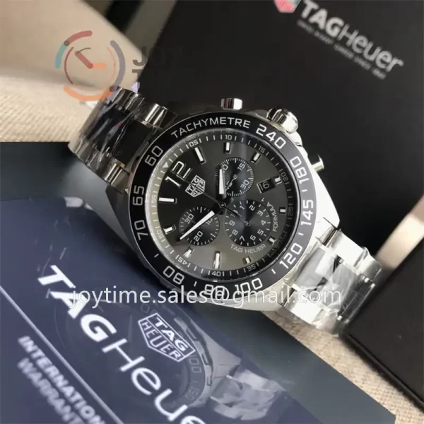 Tag Heuer Formula1 1:1 Best Edition 43mm SS Case SS Strap Quartz Full Set