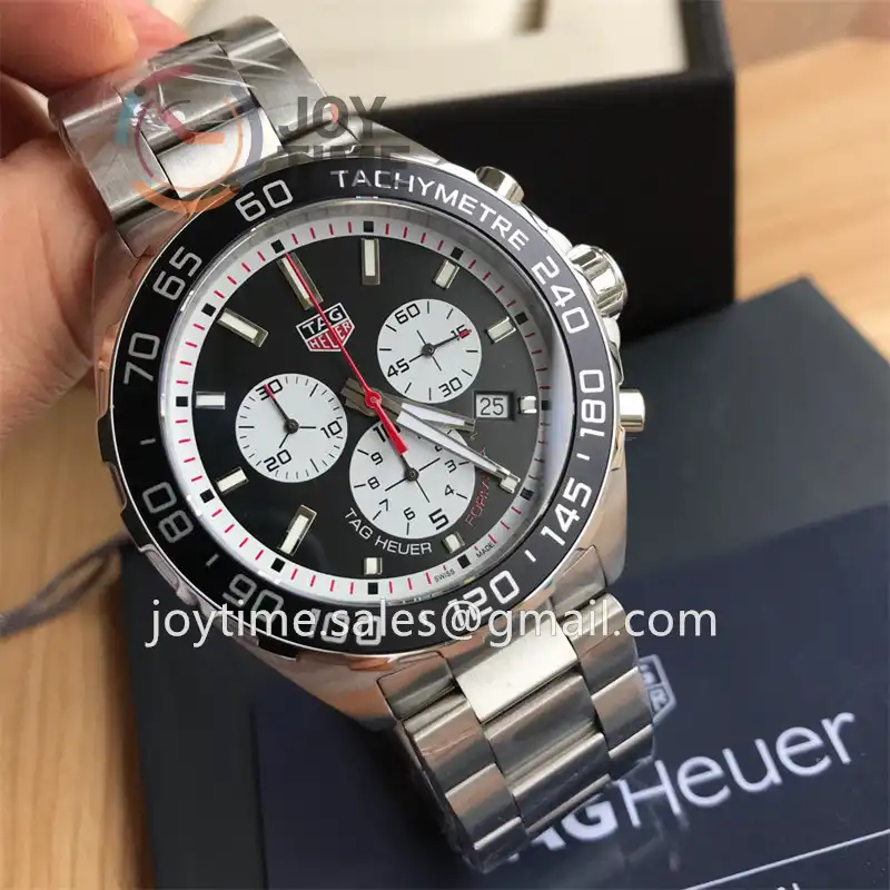 Tag Heuer Formula1 1:1 Best Edition 43mm SS Case SS Strap Quartz Full Set