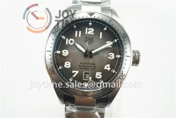 Tag Heuer Autavia DJF 1:1 Best Edition 42mm SS Case SS Strap A2824