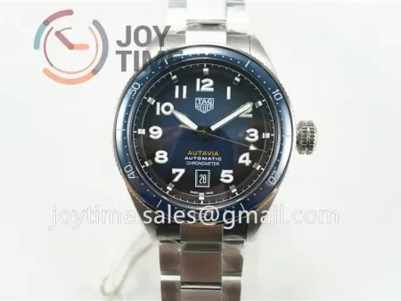 Tag Heuer Autavia DJF 1:1 Best Edition 42mm SS Ceramic Bezel SS Strap A2824