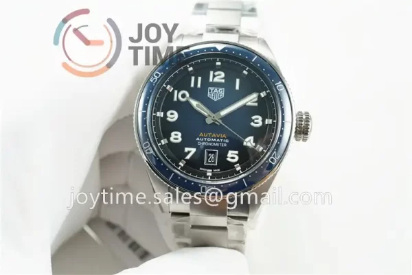 Tag Heuer Autavia DJF 1:1 Best Edition 42mm SS Ceramic Bezel SS Strap A2824