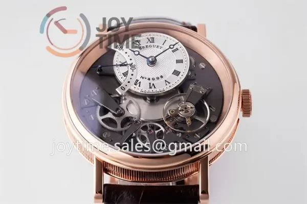 Breguet Tradition  ZF 1:1 Best Edition RG Leather Strap A507