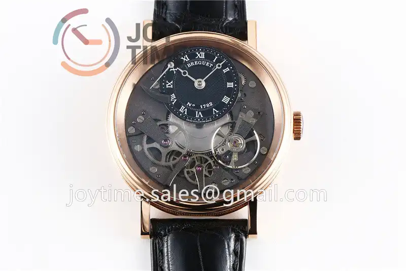 Breguet Tradition 1:1 Best Edition RG Leather Strap A507