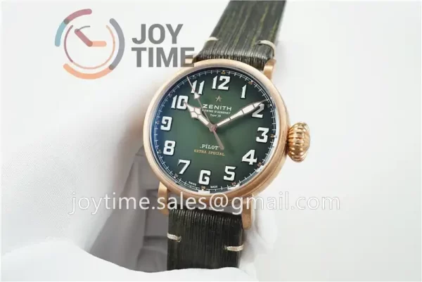 Zenith Pilot Type 20 Extra Special XF 1:1 Best Edition Bronze Leather Strap A2824