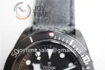 Tudor Heritage Black Bay ZF 1:1 Best Edition 41mm SS/PVD Leather Strap A2824