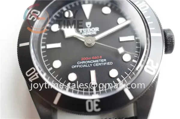 Tudor Heritage Black Bay ZF 1:1 Best Edition 41mm SS/PVD Leather Strap A2824