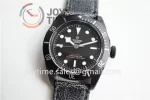 Tudor Heritage Black Bay ZF 1:1 Best Edition 41mm SS/PVD Leather Strap A2824