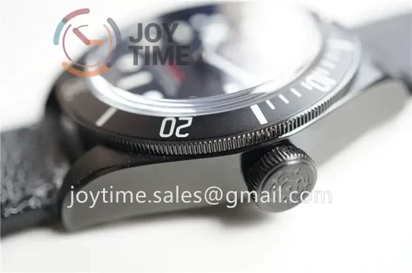 Tudor Heritage Black Bay ZF 1:1 Best Edition 41mm SS/PVD Leather Strap A2824