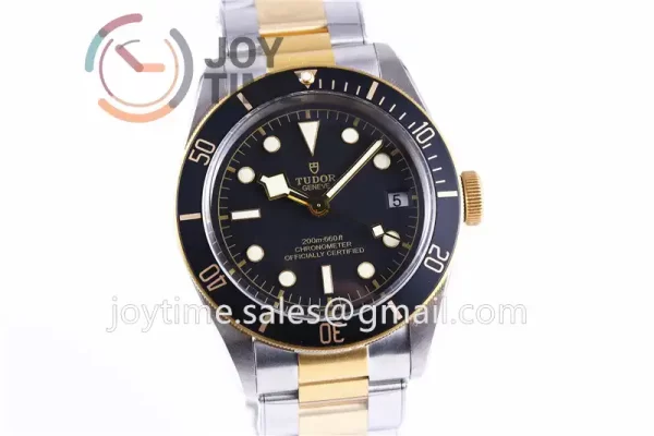 Tudor Heritage Black Bay ZF 1:1 Best Edition 41mm SS/YG Bracelet A2824