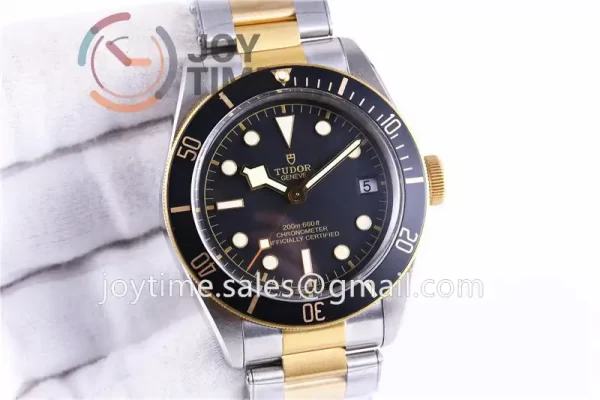 Tudor Heritage Black Bay ZF 1:1 Best Edition 41mm SS/YG Bracelet A2824