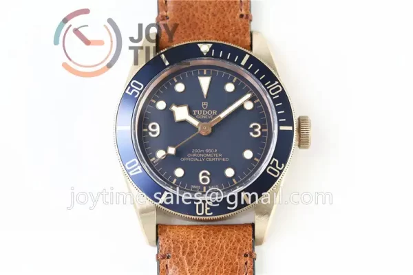 Tudor Heritage Black Bay XF 1:1 Best Edition 43mm Bronze Leather Strap A2824  (Free Nato Strap)