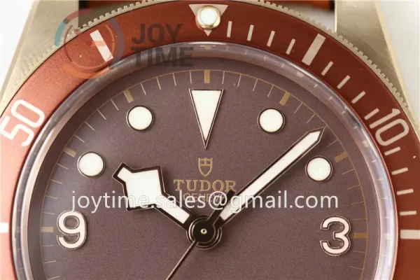 Tudor Heritage Black Bay XF 1:1 Best Edition 43mm Bronze Leather Strap A2824  (Free Nato Strap)