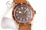 Tudor Heritage Black Bay XF 1:1 Best Edition 43mm Bronze Leather Strap A2824  (Free Nato Strap)