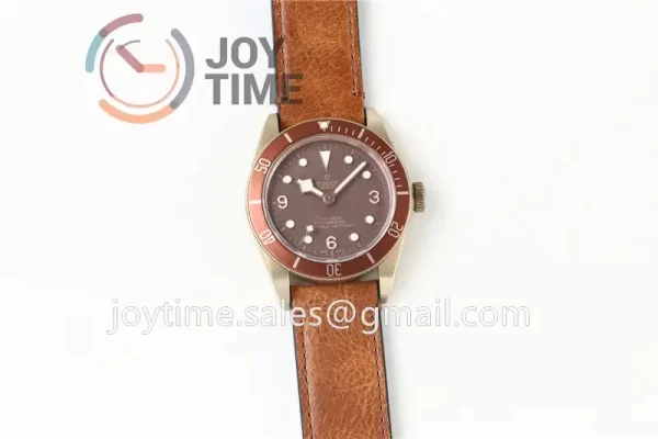 Tudor Heritage Black Bay XF 1:1 Best Edition 43mm Bronze Leather Strap A2824  (Free Nato Strap)