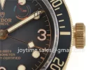 Tudor Heritage Black Bay XF 1:1 Best Edition 43mm Bronze Nato Strap A2824