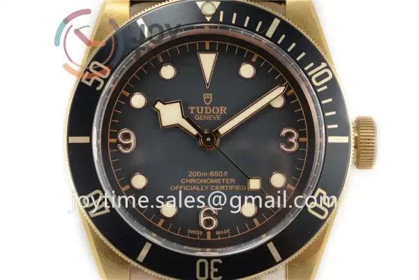 Tudor Heritage Black Bay XF 1:1 Best Edition 43mm Bronze Leather Strap A2824