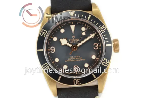 Tudor Heritage Black Bay XF 1:1 Best Edition 43mm Bronze Leather Strap A2824