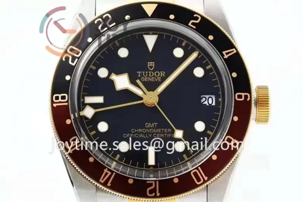 Tudor Heritage Black Bay ZF 1:1 Best Edition GMT 41mm SS/YG Bracelet A2836