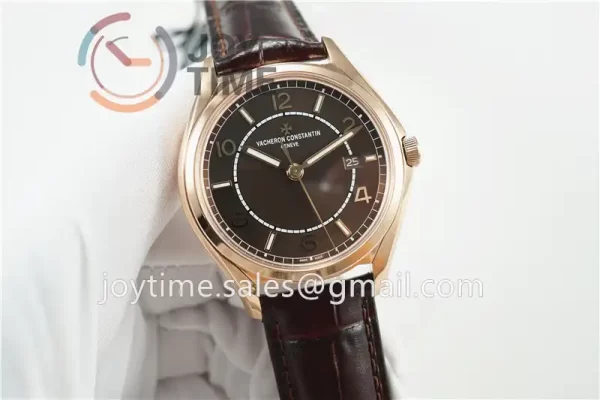 Vacheron Constantin Fiftysix ZF 1:1 Best Edition RG 40mm Leather Strap A1326