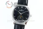 Jaeger-LeCoultre Master Ultra Thin ZF 1:1 Best Edition SS Leather Strap SA925