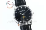 Jaeger-LeCoultre Master Ultra Thin ZF 1:1 Best Edition SS Leather Strap SA925