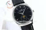 Jaeger-LeCoultre Master Ultra Thin ZF 1:1 Best Edition SS Leather Strap SA925