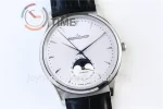 Jaeger-LeCoultre Master Ultra Thin ZF 1:1 Best Edition SS Leather Strap SA925