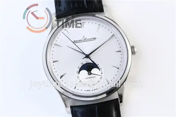 Jaeger-LeCoultre Master Ultra Thin ZF 1:1 Best Edition SS Leather Strap SA925