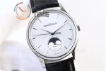 Jaeger-LeCoultre Master Ultra Thin ZF 1:1 Best Edition SS Leather Strap SA925