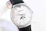 Jaeger-LeCoultre Master Ultra Thin ZF 1:1 Best Edition SS Leather Strap SA925